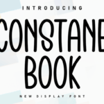 Constane Book Font - Featured Image