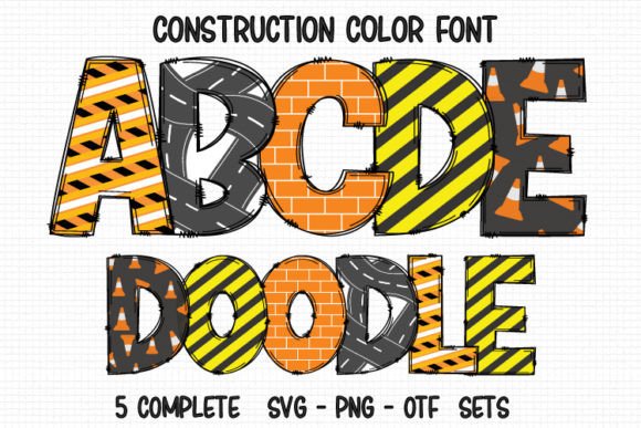 Construction Font - Featured Image