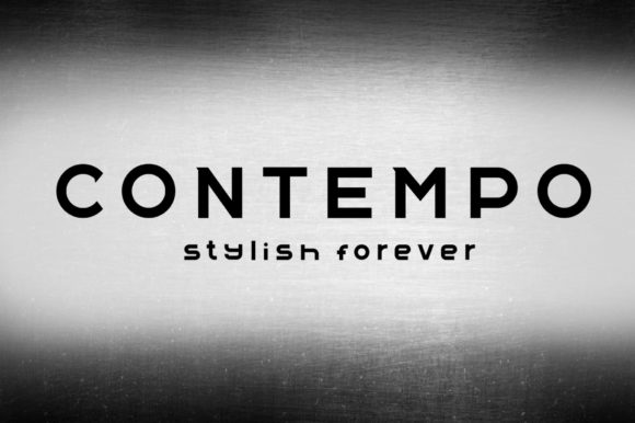 Contempo Font - Featured Image