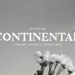 Continental Font - Featured Image