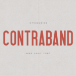 Contraband Font - Featured Image