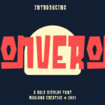 Converon Cubical Font - Featured Image