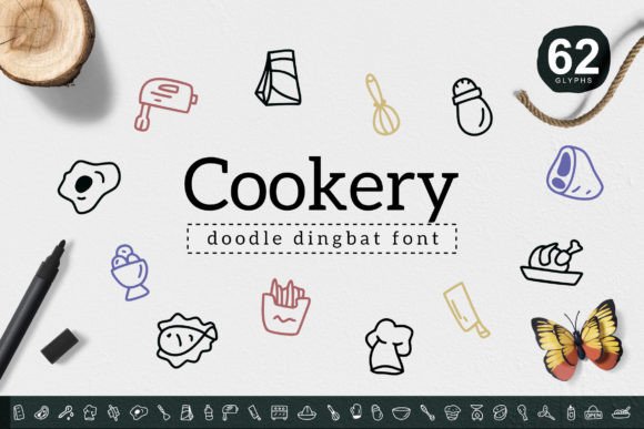 Cookery Font - Featured Image