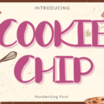 Cookie Chip Font - Featured Image