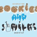 Cookies and Milk Font - Featured Image