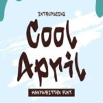 Cool April Font - Featured Image