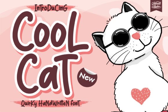 Cool Cat Font - Featured Image