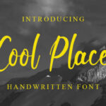 Cool Place Font - Featured Image