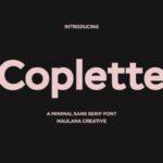 Coplette Font - Featured Image
