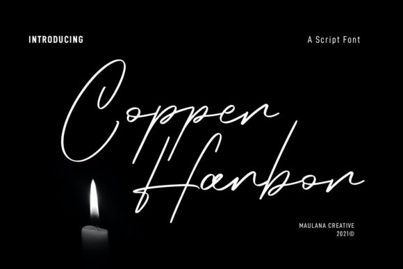 Copper Harbor Script Font - Featured Image