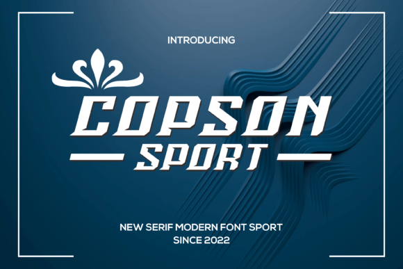 Copsonsport Font - Featured Image