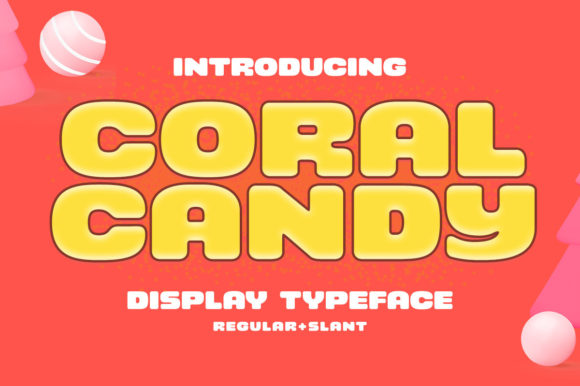 Coral Candy Font - Featured Image