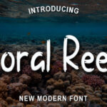Coral Reef Font - Featured Image