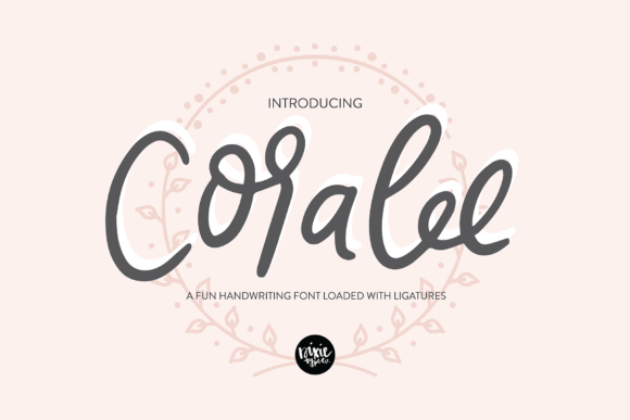 Coralee Font - Featured Image