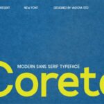 Coreto Font - Featured Image