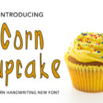 Corn Cupcake Font - Featured Image