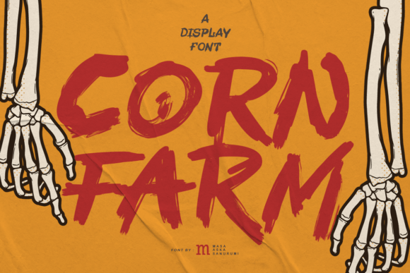 Corn Farm Font - Featured Image