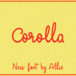 Corolla Font - Featured Image