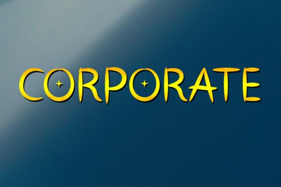 Corporate Font - Featured Image