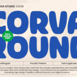 Corva Round Font - Featured Image