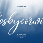 Cosbycorwin Script Font - Featured Image