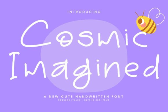 Cosmicimagined Regular Font - Featured Image