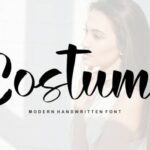 Costume Font - Featured Image