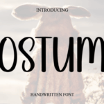 Costume Font - Featured Image