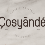 Cosyande Font - Featured Image