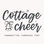 Cottage Cheer Font - Featured Image