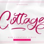 Cottage Font - Featured Image