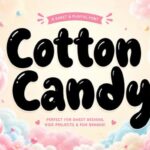 Cotton Candy Font - Featured Image