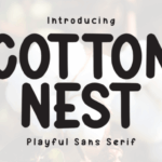 Cotton Nest Font - Featured Image