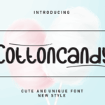Cottoncandy Font - Featured Image