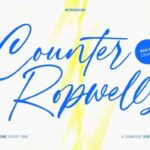 Counter Ropwells Font - Featured Image