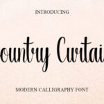 Country Curtain Font - Featured Image