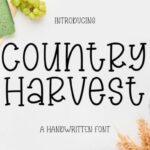 Country Harvest Font - Featured Image