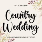 Country Wedding Font - Featured Image