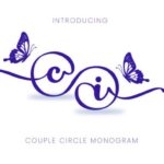 Couple Circle Monogram Font - Featured Image