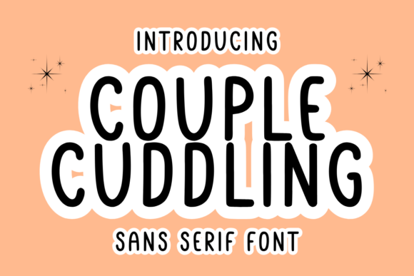 Couple Cuddling Font - Featured Image