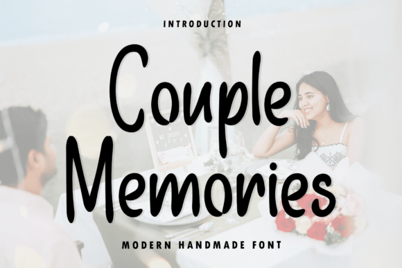 Couple Memories Font - Featured Image