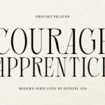 Courage Apprentice Font - Featured Image