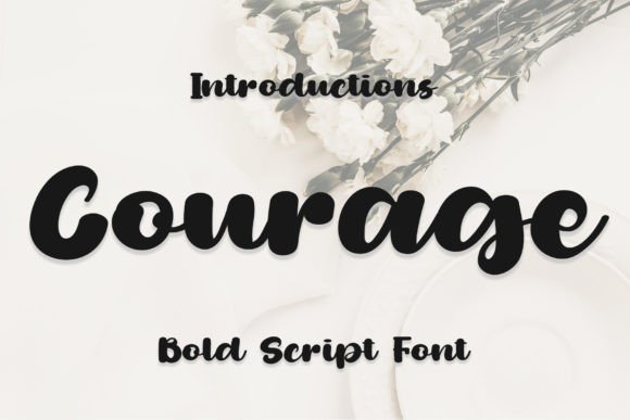 Courage Font - Featured Image