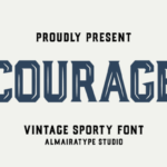 Courage Font - Featured Image