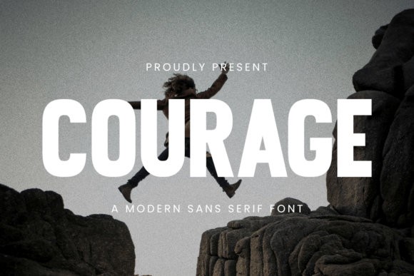 Courage Font - Featured Image