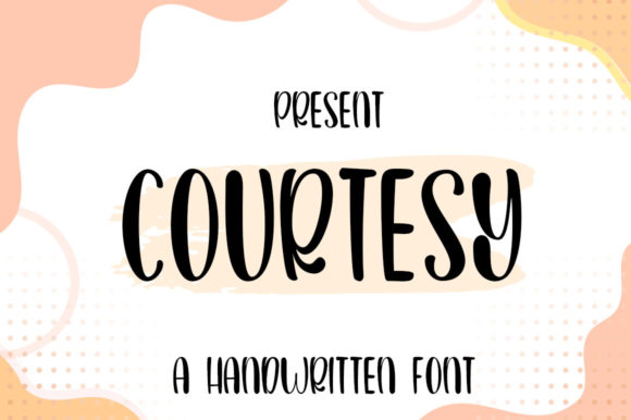 Courtesy Font - Featured Image