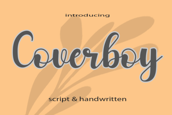 Coverboy Font - Featured Image