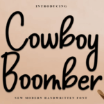 Cowboy Boomber Font - Featured Image