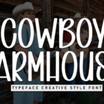 Cowboy Farmhouse Font - Featured Image