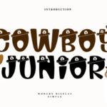 Cowboy Junior Font - Featured Image